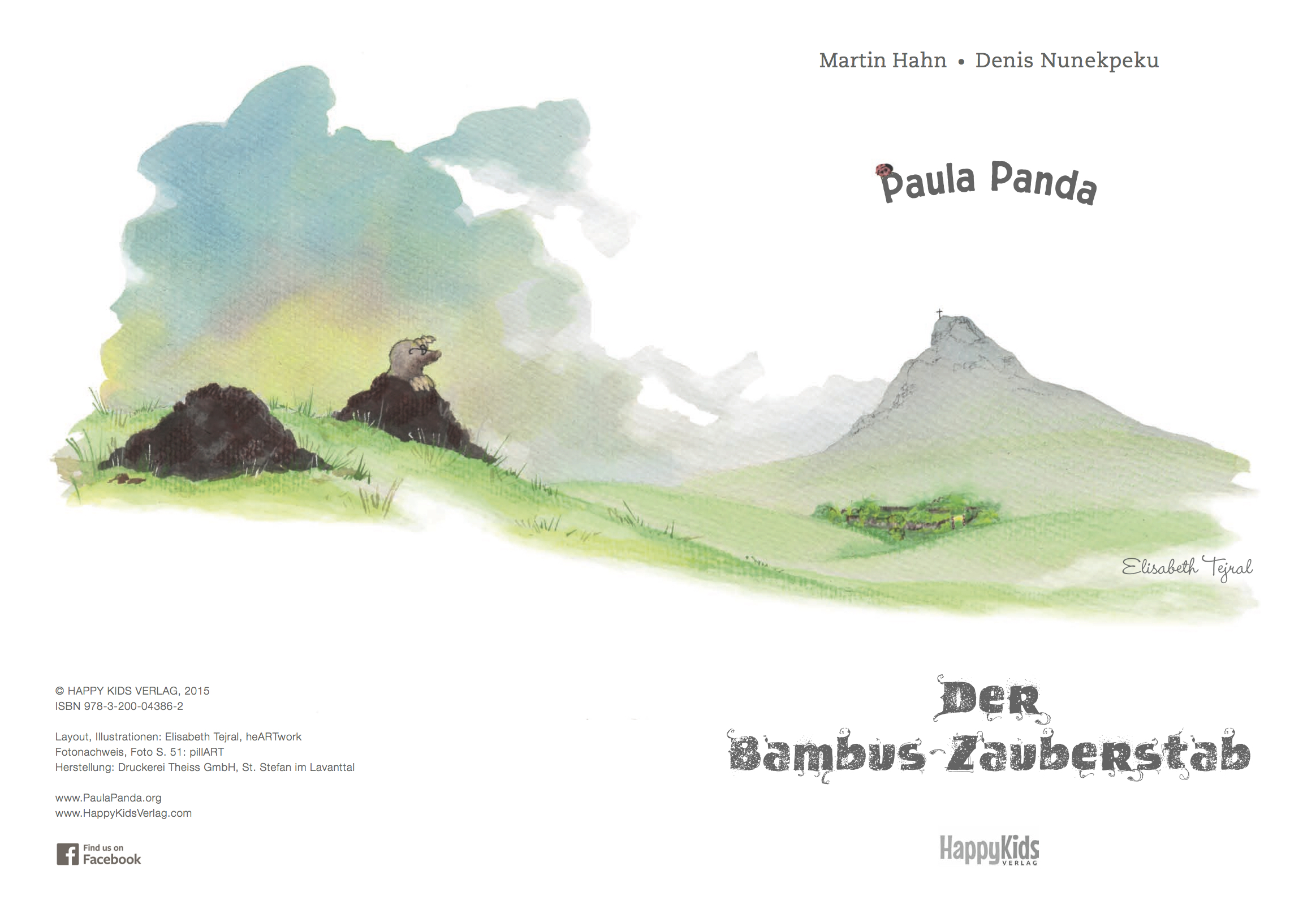 Paula Panda - Der Bambus-Zauberstab - Seite 2 & 3 - ©PaulaPanda.org